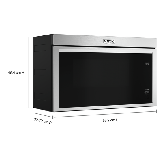 Maytag® Over-the-Range Flush Built-In Microwave - 1.1 Cu. Ft. YMMMF6030PZ