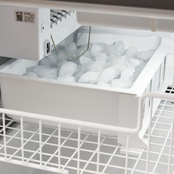 Maytag® 33-Inch Wide French Door Refrigerator with Water Dispenser - 22 Cu. Ft MRFF5033PZ