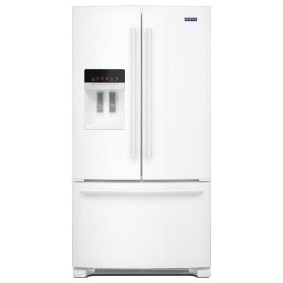 Maytag® 36- Inch Wide French Door Refrigerator with PowerCold® Feature - 25 Cu. Ft. MFI2570FEW
