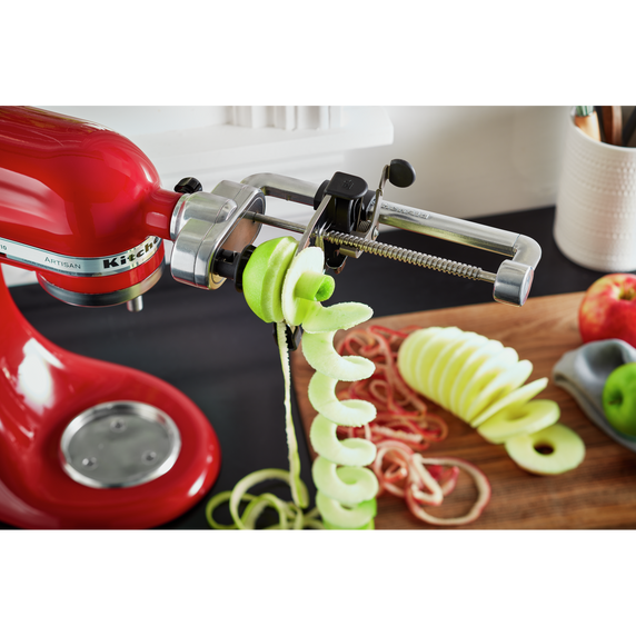 Kitchenaid® 7 Blade Spiralizer Plus with Peel, Core and Slice KSM2APC