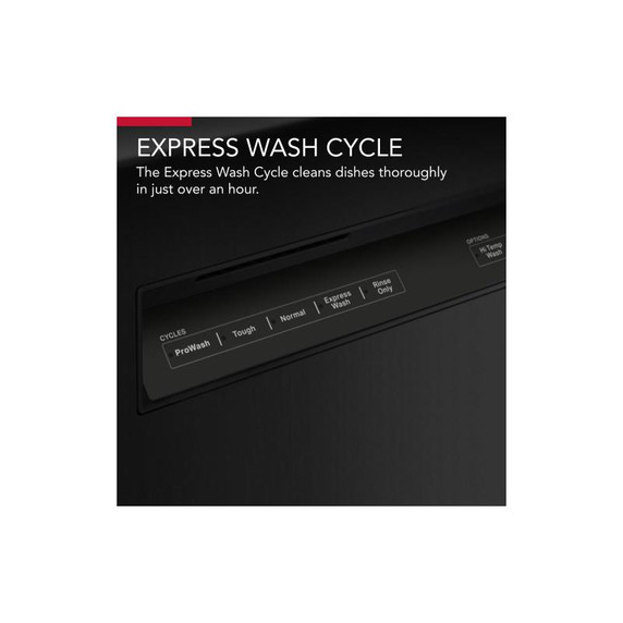 KitchenAid® 39 dBA Dishwasher with Third Level Utensil Rack KDFE204KBL KitchenAid® 39 dBA Dishwasher with Third Level Utensil Rack KDFE204KBL
