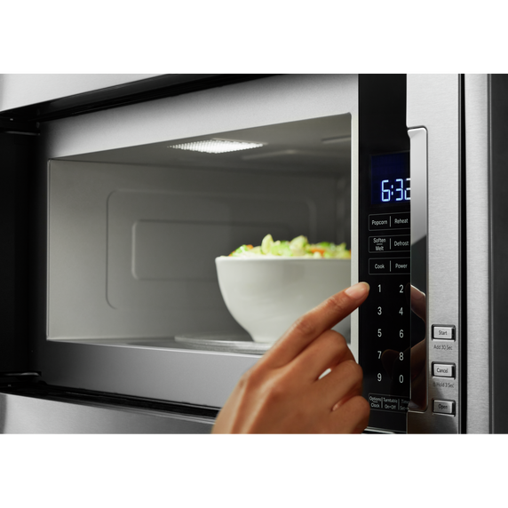 Kitchenaid® 900 Watt Built-In Low Profile Microwave with Slim Trim Kit YKMBT5011KS