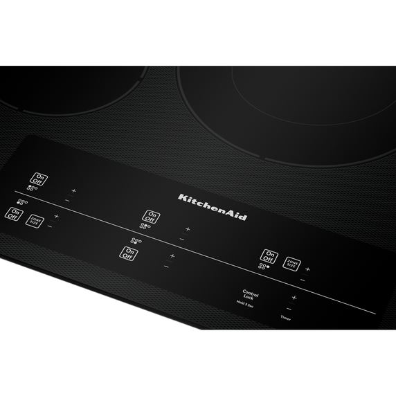 Kitchenaid® 30 Electric Cooktop with 5 Elements and Touch-Activated Controls KCES950KBL