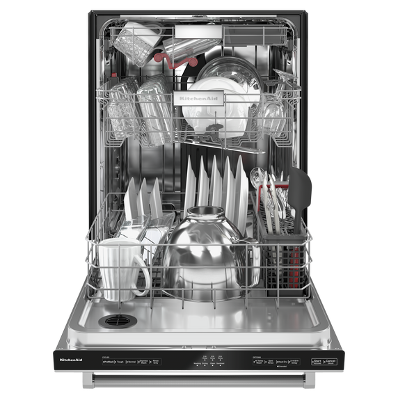 Kitchenaid® 44 dBA Dishwasher in PrintShield™ Finish with FreeFlex™ Third Rack KDTM405PPS