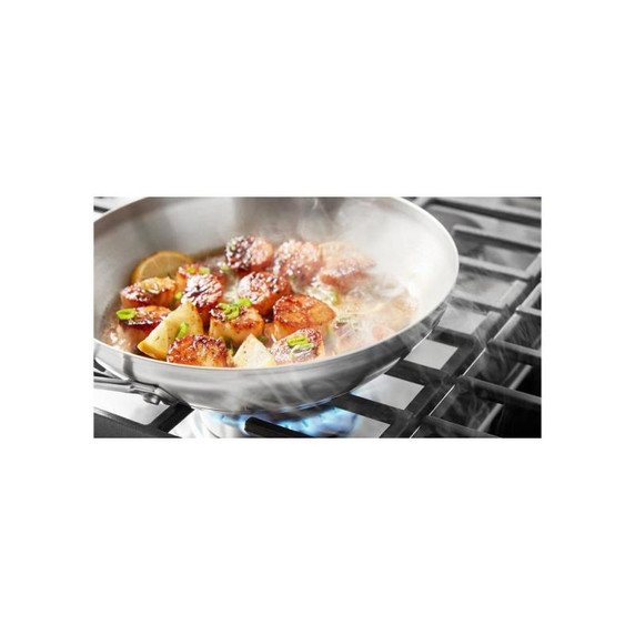Kitchenaid® 36" 5 Burner Gas Downdraft Cooktop KCGD506GSS