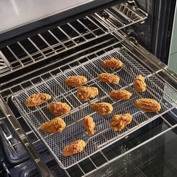 Kitchenaid® 30-Inch 4-Element Induction Slide-In Convection Range with Air Fry KSIS730PSS
