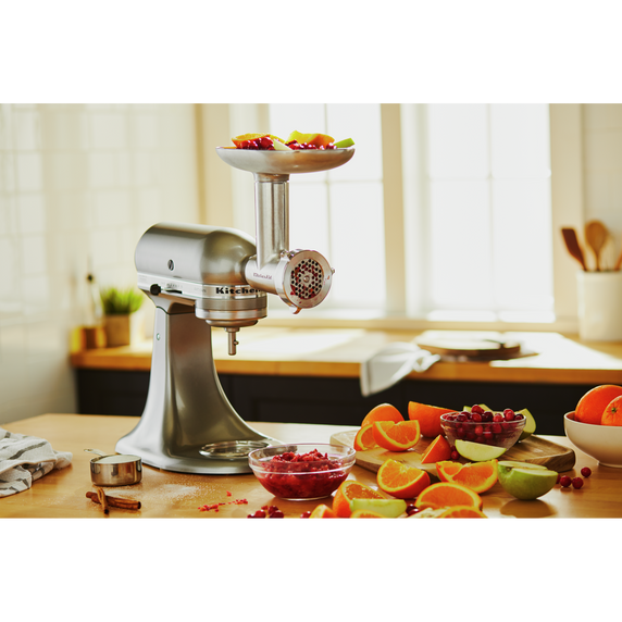 Kitchenaid® Metal Food Grinder Attachment KSMMGA