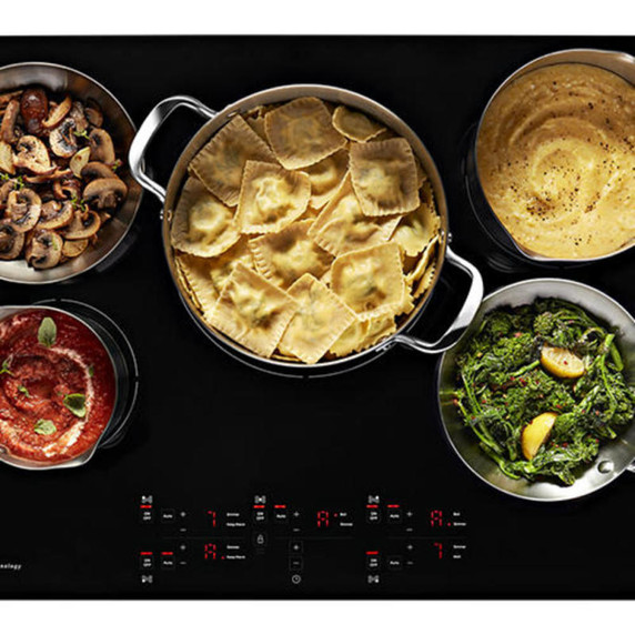 Kitchenaid® 30-Inch 5-Element Sensor Induction Cooktop KCIG550JBL