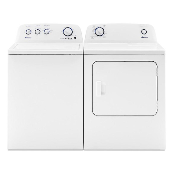 Amana® 4.4 cu. ft. Top-Load Washer with High Efficiency Agitator NTW4519JW