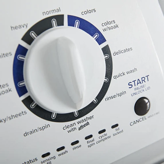Amana® 4.4 cu. ft. Top-Load Washer with High Efficiency Agitator NTW4519JW