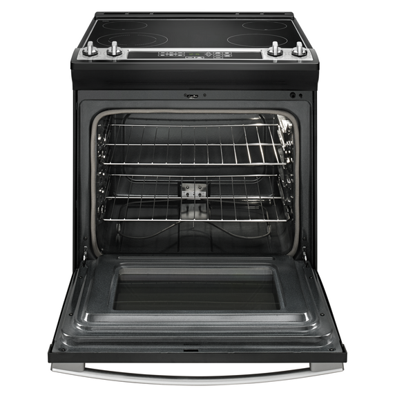 Amana® 30-inch Electric Range with Front Console YAES6603SFS