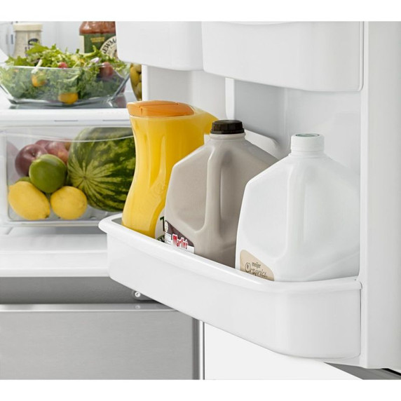Amana® 29-inch Wide Amana® Bottom-Freezer Refrigerator with EasyFreezer™ Pull-Out Drawer -- 18 cu. ft. Capacity ABB1924BRM