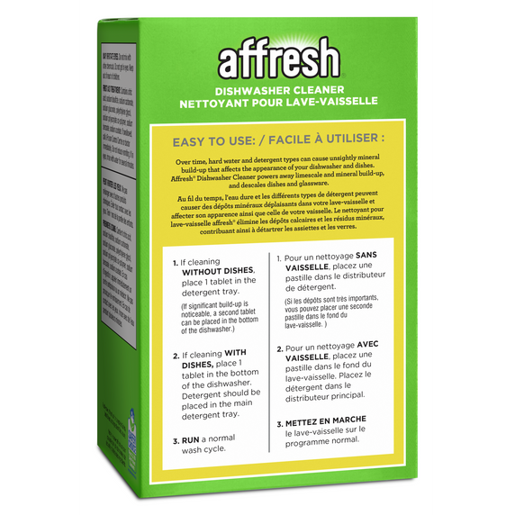 Affresh® Dishwasher Cleaner Tablets - 6 Count W10549851B