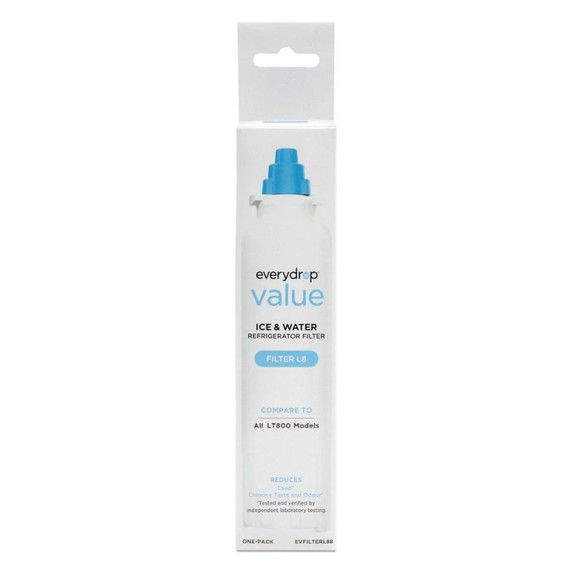 everydrop® value Refrigerator Water Filter L8 (compares to LG® LT-800) EVFILTERL8B