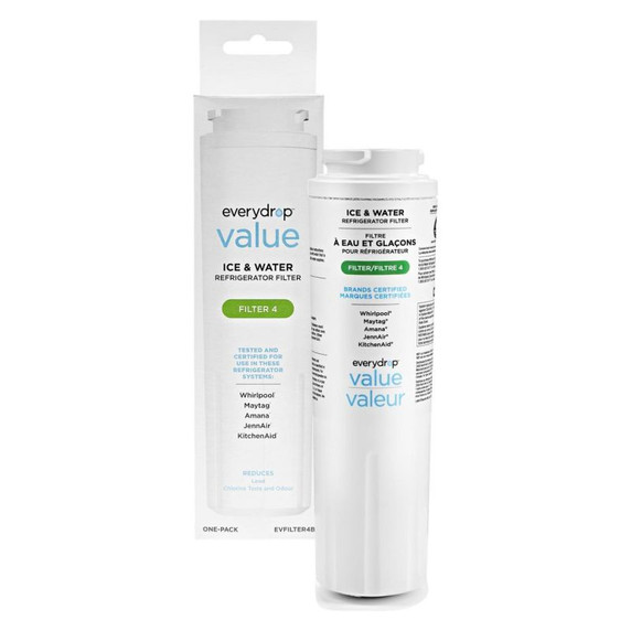 everydrop® value Refrigerator Water Filter 4 (compares to EDR4RXD1B) EVFILTER4B
