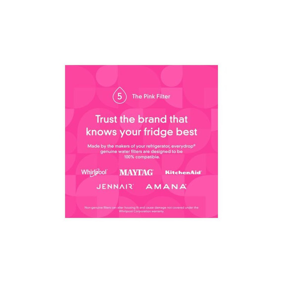everydrop Ice & Water Refrigerator Filter 5 - EDR5RXD1B EDR5RXD1B