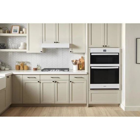 Whirlpool® 30" Range Hood with Dishwasher-Safe Full-Width Grease Filters WVU17UC0JW