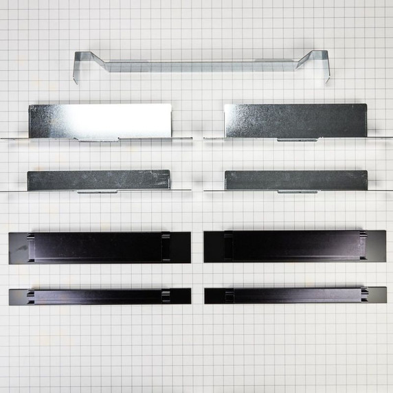 Built-In Oven/Microwave/Coffee Machine Side Trim Cover Kit, Black/Noir W11290015