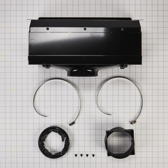 Range Ductless Downdraft Vent Kit, Black W10620783
