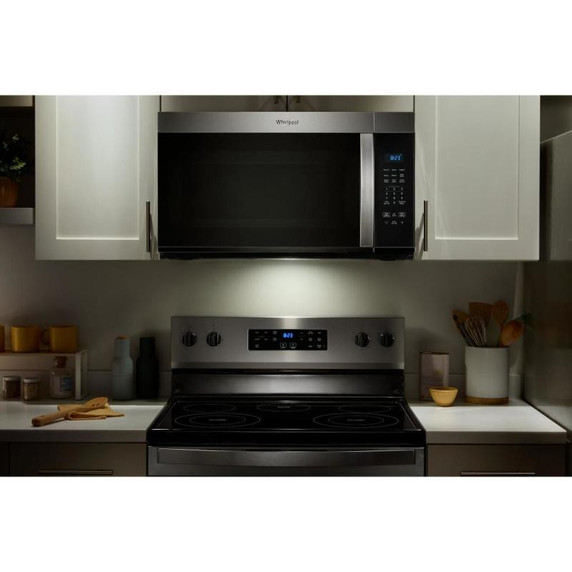 Whirlpool® 30’ W 1.7 cu. ft Over the range Microwave with 900-Watts Cooking Power YWMMS3130RB
