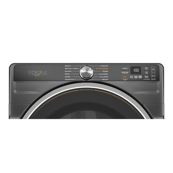 Whirlpool® 7.4 cu. ft. Smart Front Load ENERGY STAR® Certified Gas Dryer with Steam Capabilities WGD6720RU
