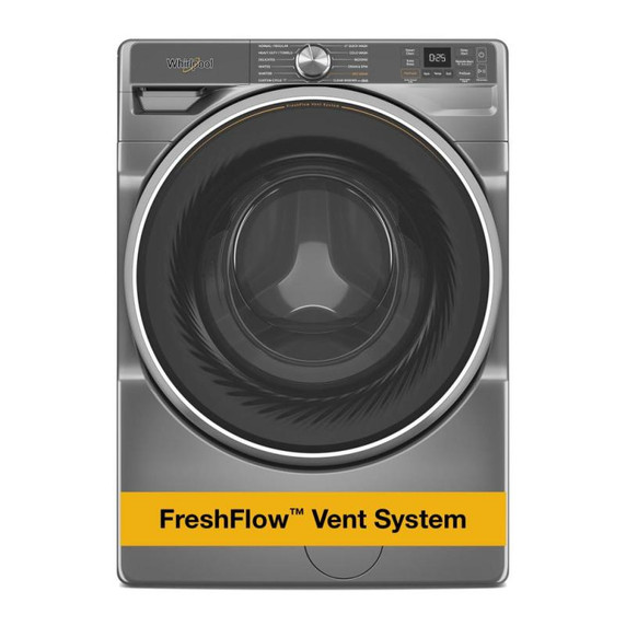 Whirlpool® 5.8 cu. ft. I.E.C. Smart Front Load ENERGY STAR® Certified Washer with FreshFlow™ Vent System and Intelligent Wash WFW6720RR