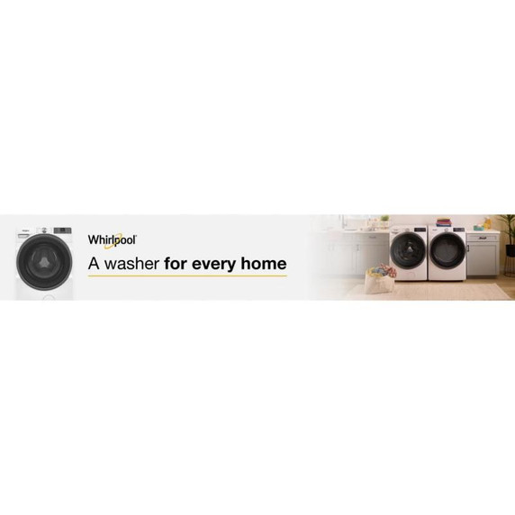 Whirlpool® 5.2 cu. ft. I.E.C. Smart Front Load ENERGY STAR® Certified Washer with FreshFlow™ Vent System WFW5720RW