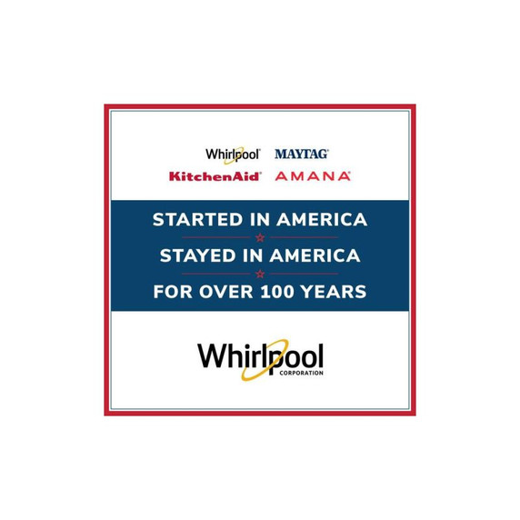 Whirlpool® 7.4 cu. ft. Smart Front Load ENERGY STAR® Certified Gas Dryer with Steam Capabilities WGD6720RR