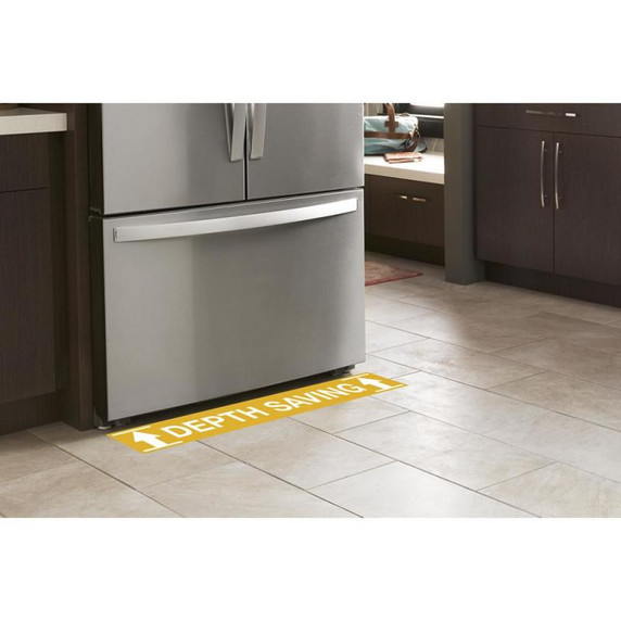 Whirlpool® 36-inch Wide Counter Depth French Door Refrigerator WRFC9636RZ