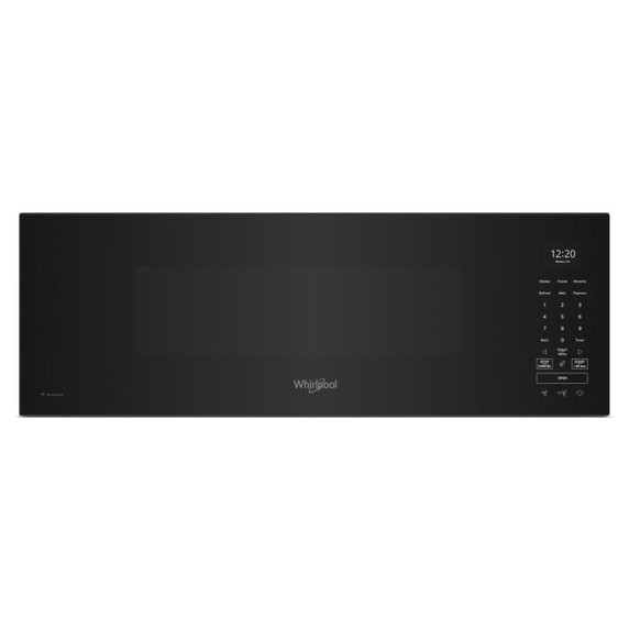 Whirlpool® 1.1 cu. ft. Smart Low Profile Microwave Hood Combination with 450 CRM 4-Speed Venting YWMML5530RB