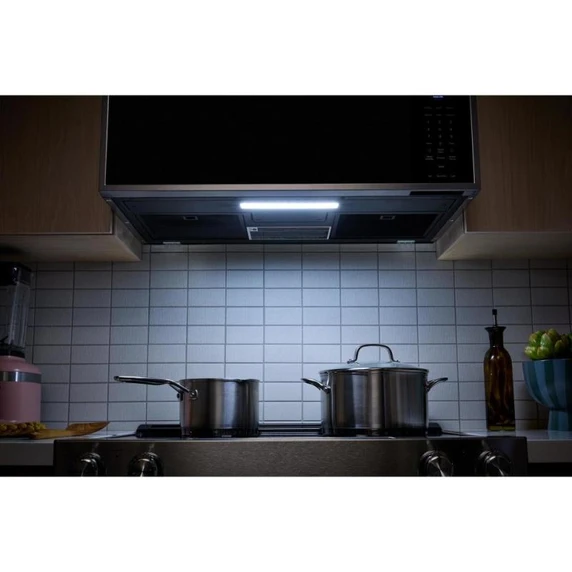 Kitchenaid® Smart Low Profile Microwave Hood Combination with Dual Fan Ventilation YKMML550RPS