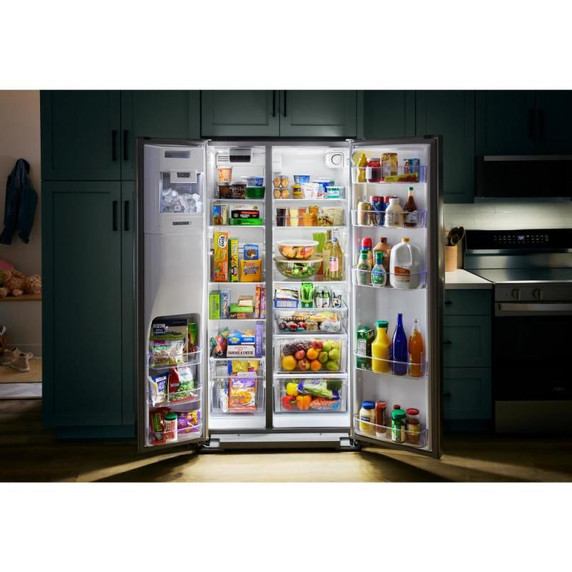 Whirlpool® 36-inch Counter Depth Side-by-Side Refrigerator with TruCool™ System WRSC5536RZ
