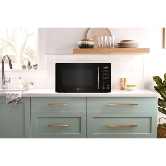 Whirlpool® 1.0 cu. ft. Black All-In-One Multifunctional Countertop Microwave With Air Fry - 900 watt WMCS5522RB