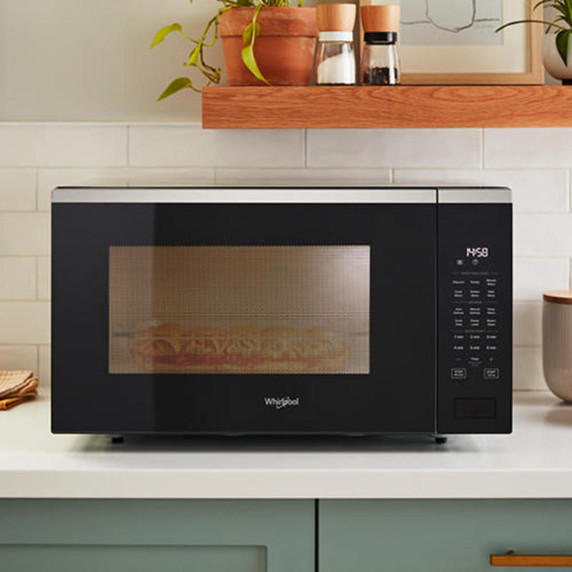 Whirlpool® 1.6 cu. ft. Sensor Cooking Microwave YWMCS7022SB