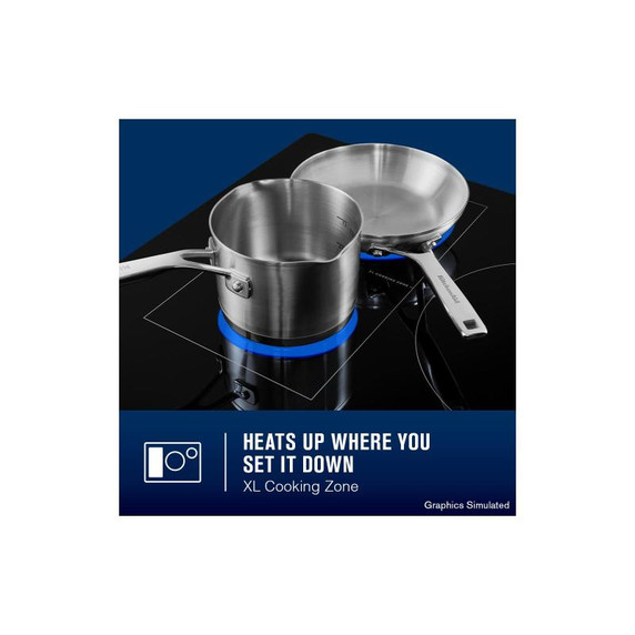 Maytag® 30-Inch Wide Induction Cooktop with Power Boost MCIT8030SB Maytag® 30-Inch Wide Induction Cooktop with Power Boost MCIT8030SB