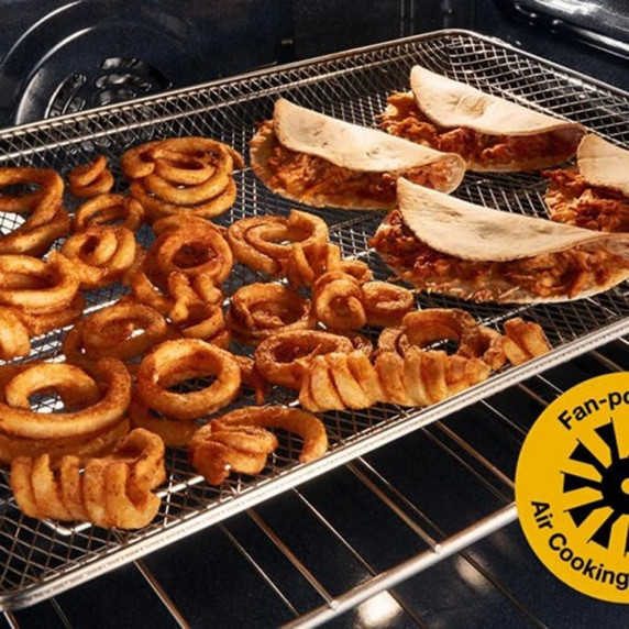 Whirlpool® 30-inch Gas Range with Air Cooking Technology WSGS5030SB