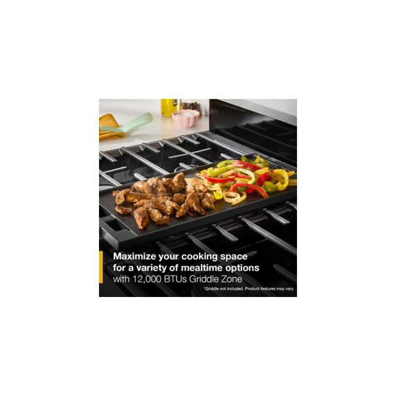 Whirlpool® 30-inch Gas Range with Air Cooking Technology WSGS5030SV