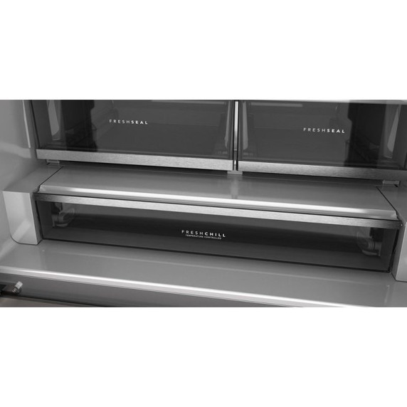 Kitchenaid® 24 cu. ft. 36-Inch Width Counter-Depth French Door Refrigerator with Interior Dispense KRFC236SPS