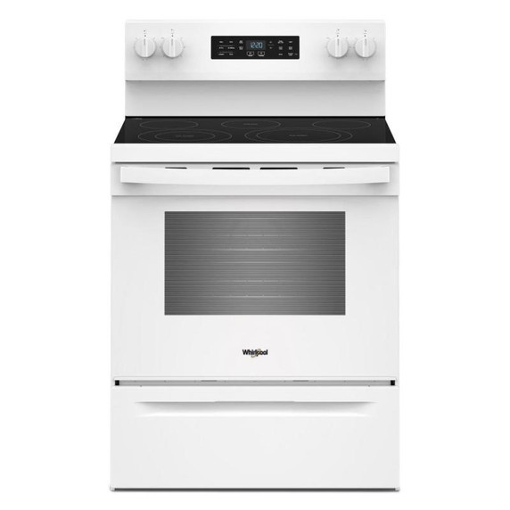 Whirlpool® 30-inch Electric Range with Air Cooking Technology YWFES5730SW