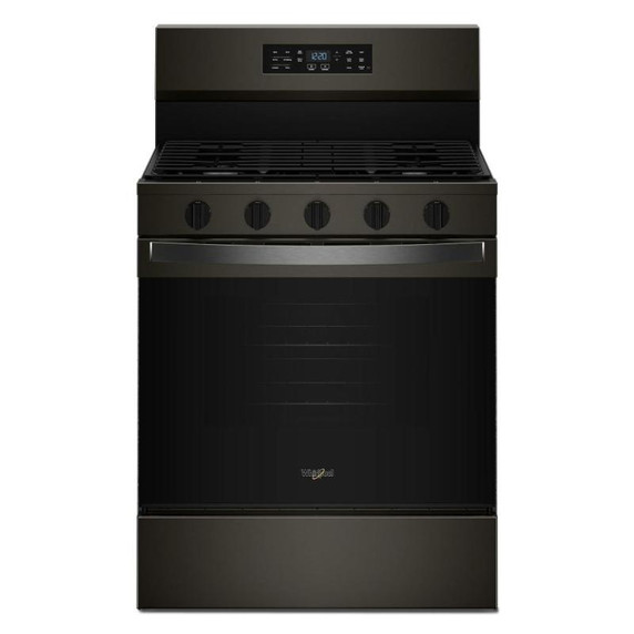 Whirlpool® 30-inch Gas Range with Air Cooking Technology WFGS5730SV