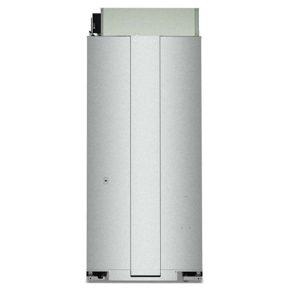 Kitchenaid® 20.8 Cu. Ft. 36" Built-In French Door Bottom Mount Refrigerator with Platinum Interior KBFN536SJP