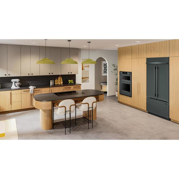 Kitchenaid® 20.8 Cu. Ft. 36" Built-In French Door Bottom Mount Refrigerator with Platinum Interior KBFN536SJP