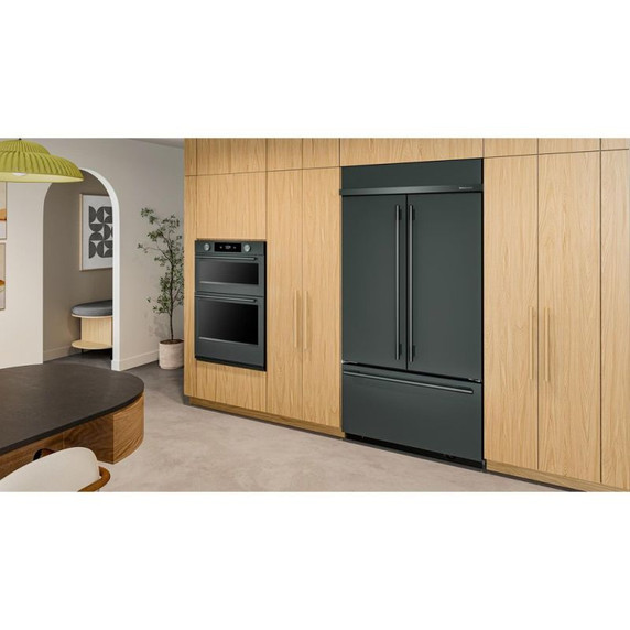 Kitchenaid® 24.2 Cu. Ft. 42" Built-In French Door Bottom Mount Refrigerator with Platinum Interior KBFN542SJP