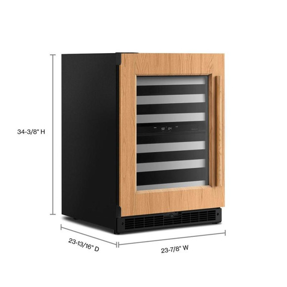 Kitchenaid® 24" Panel-Ready Undercounter Wine Cellar KUWL324SPA