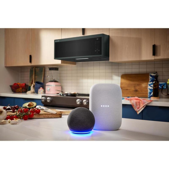 Kitchenaid® Smart Low Profile Microwave Hood Combination with Dual Fan Ventilation YKMML550RJP