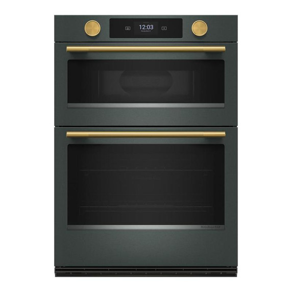 Kitchenaid® Smart Combo Wall Oven with Assisted Cooking Modes KOEC730SJP