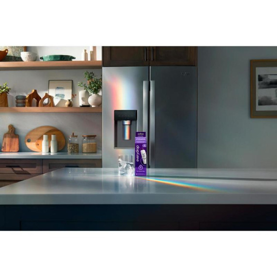 Whirlpool® 36-inch Wide True Counter Depth 3-Door French Door Refrigerator - 23.4 cu. ft. WRFC5036RZ