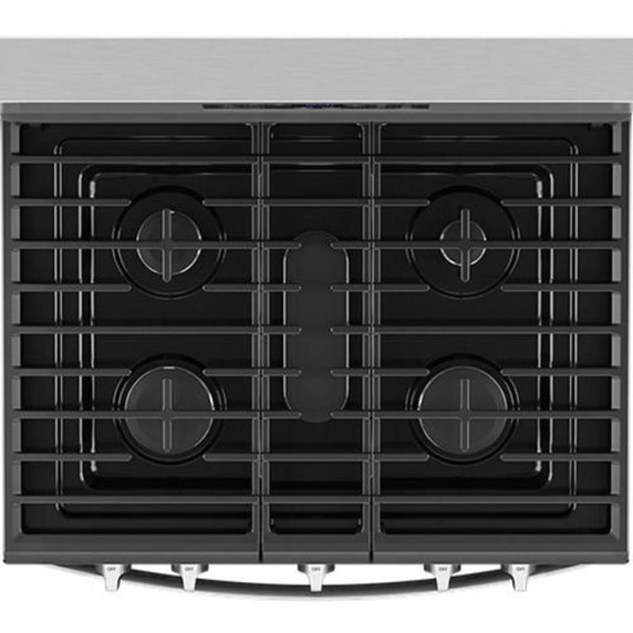 Whirlpool® 30-inch Gas Range with Air Cooking Technology and Steam Clean WFGS4530SB