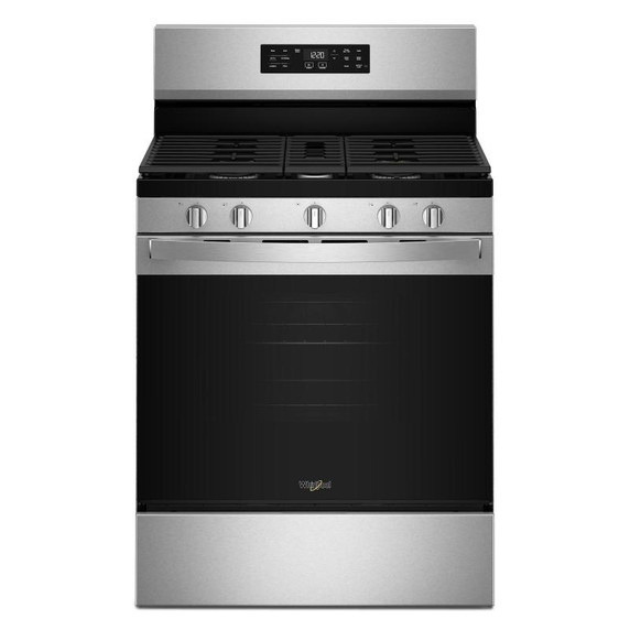 Whirlpool® 30-inch Gas Range with Air Cooking Technology and Steam Clean WFGS4530SZ Whirlpool® 30-inch Gas Range with Air Cooking Technology and Steam Clean WFGS4530SZ