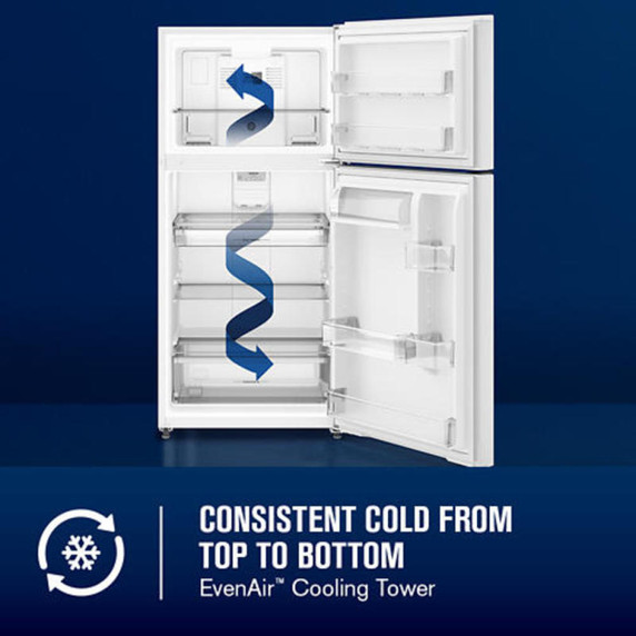 Maytag® 30-Inch Wide Top-Freezer Refrigerator with Garage Mode - 19 Cu. Ft. MRTX5119SW